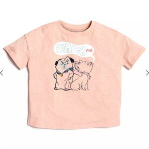 Disney Critters Collection Peach Tee - Marie & Percy